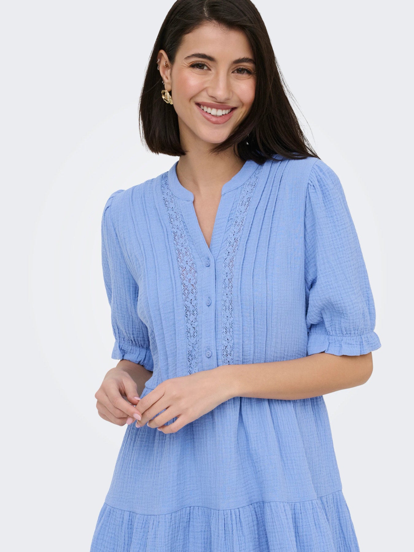 Theis Half Sleeve Lace Dress