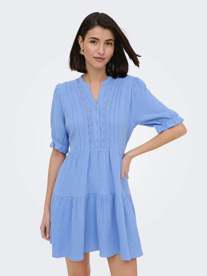 Theis Half Sleeve Lace Dress
