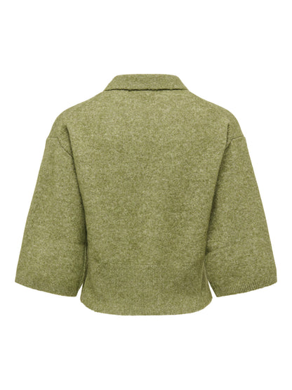 Macey 3/4 Polo Cardigan