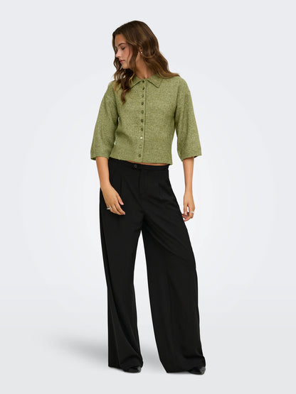 Macey 3/4 Polo Cardigan