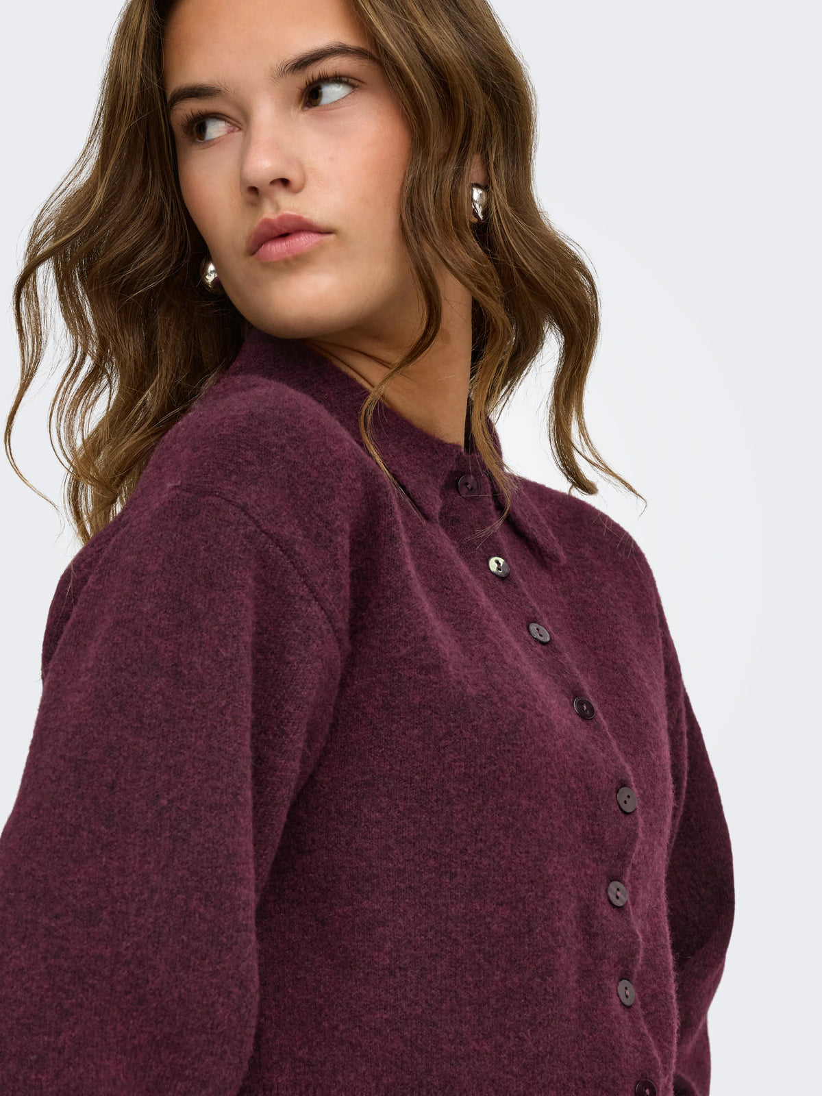 Macey 3/4 Polo Cardigan