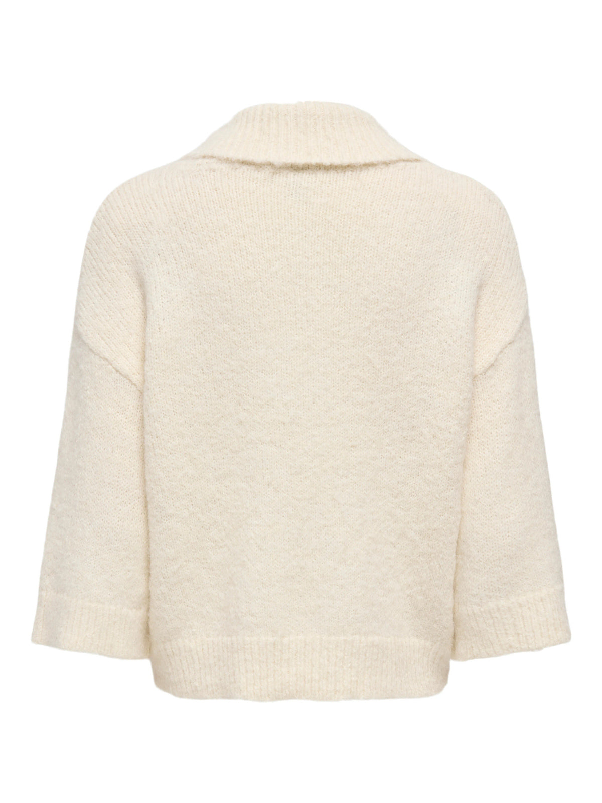 Maggie 3/4 Wide Zip Cardi