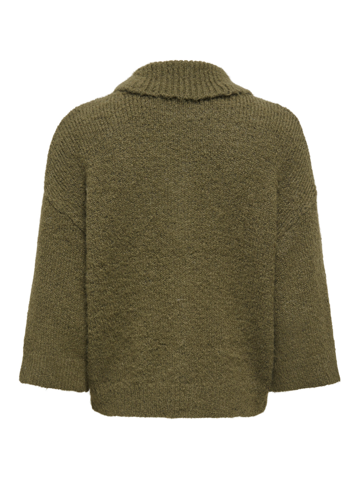 Maggie 3/4 Wide Zip Cardi