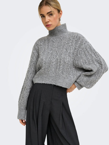 Hilde Short Cable Knit