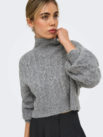 Hilde Short Cable Knit