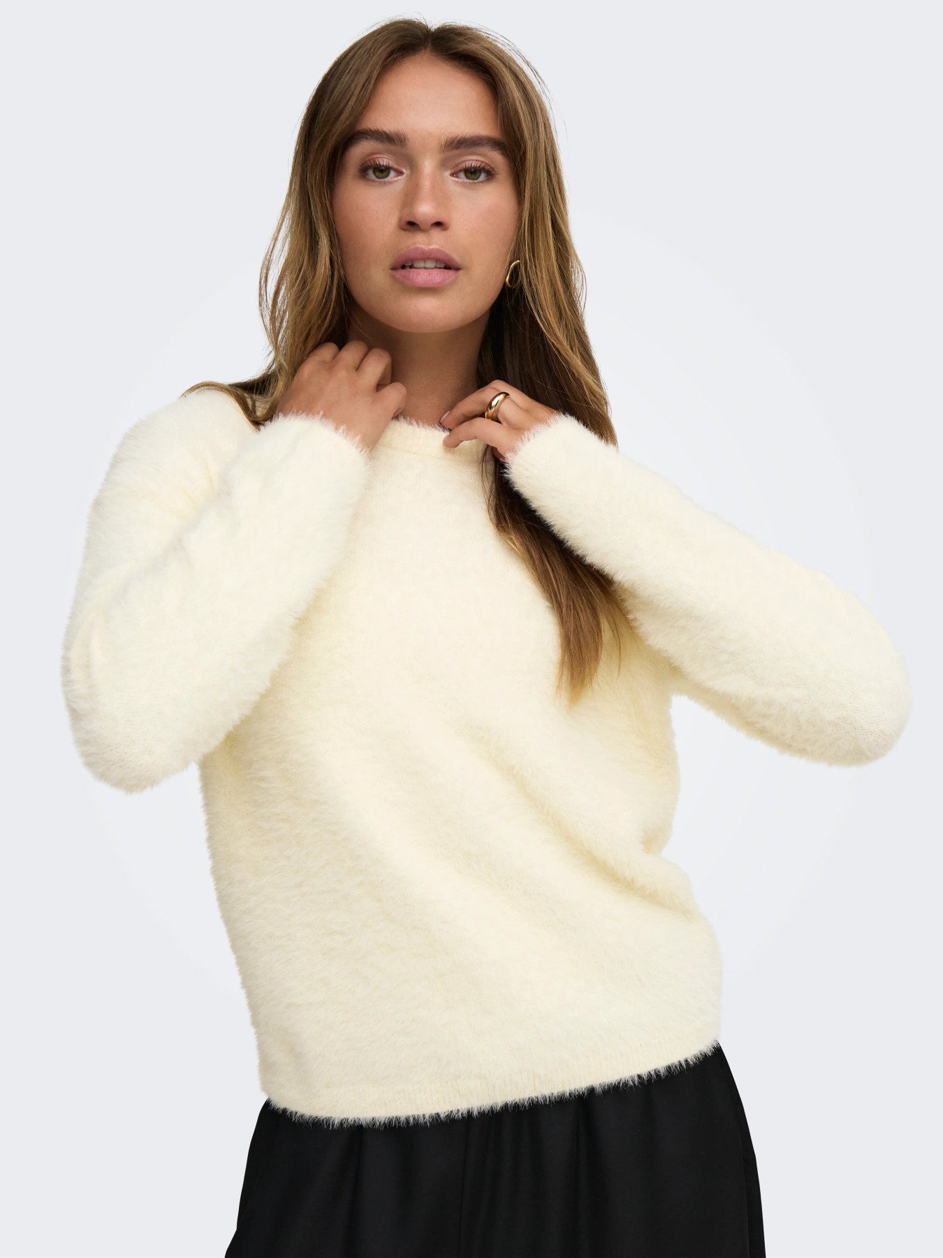 Prime jayla long sleeve knit pullover