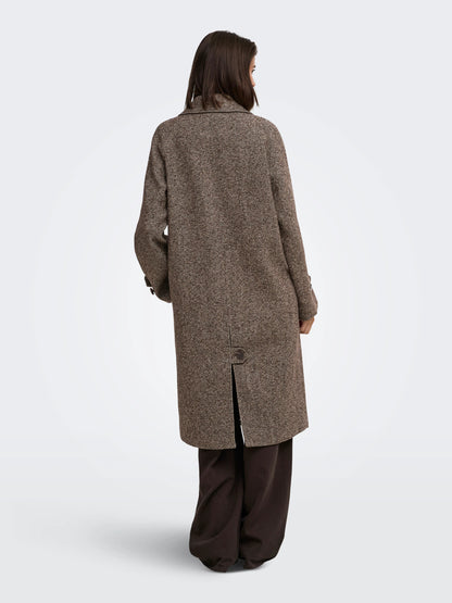 Vinga Herringbone Long Coat