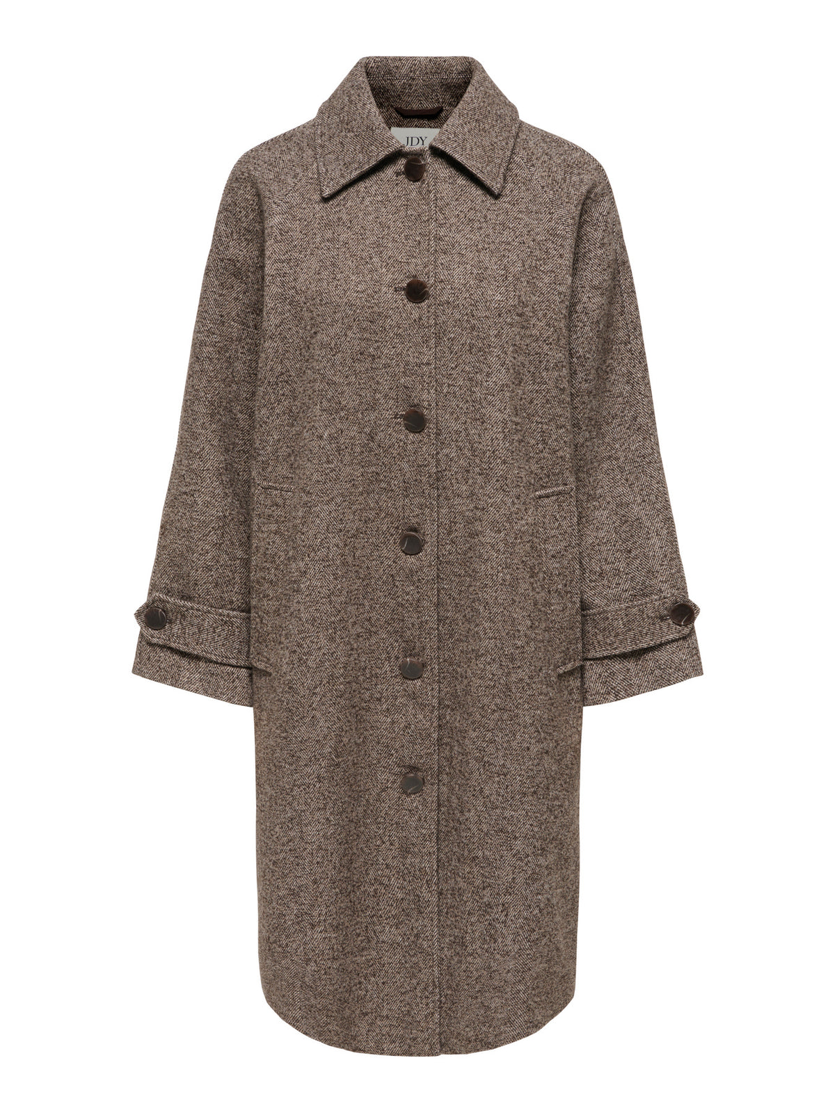 Vinga Herringbone Long Coat