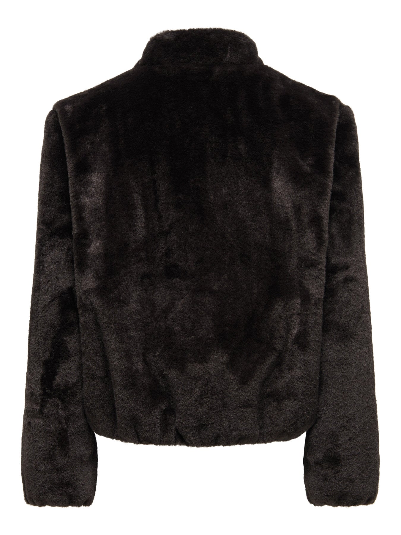 Macy faux fur balloon jacket