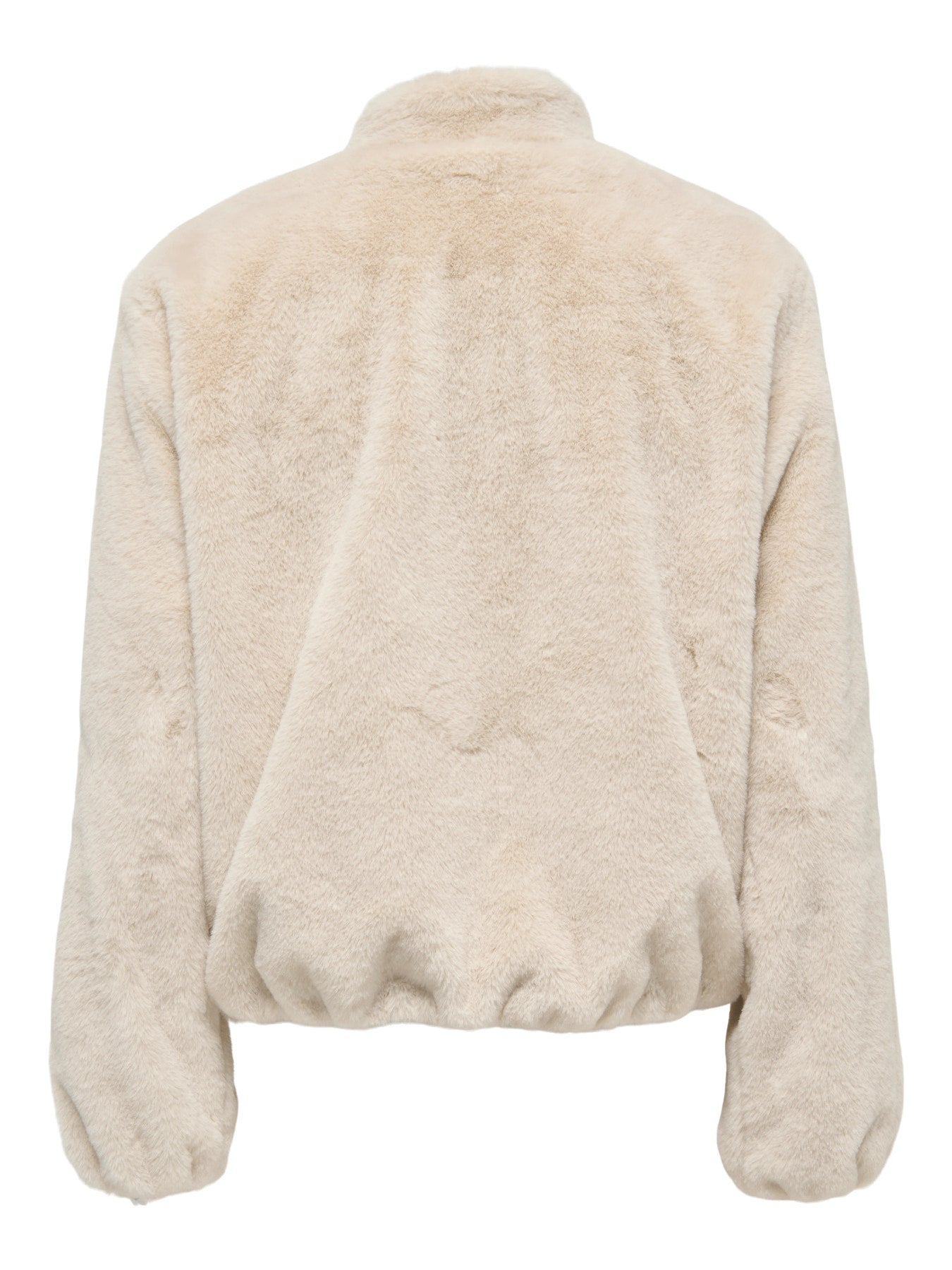 Macy faux fur balloon jacket