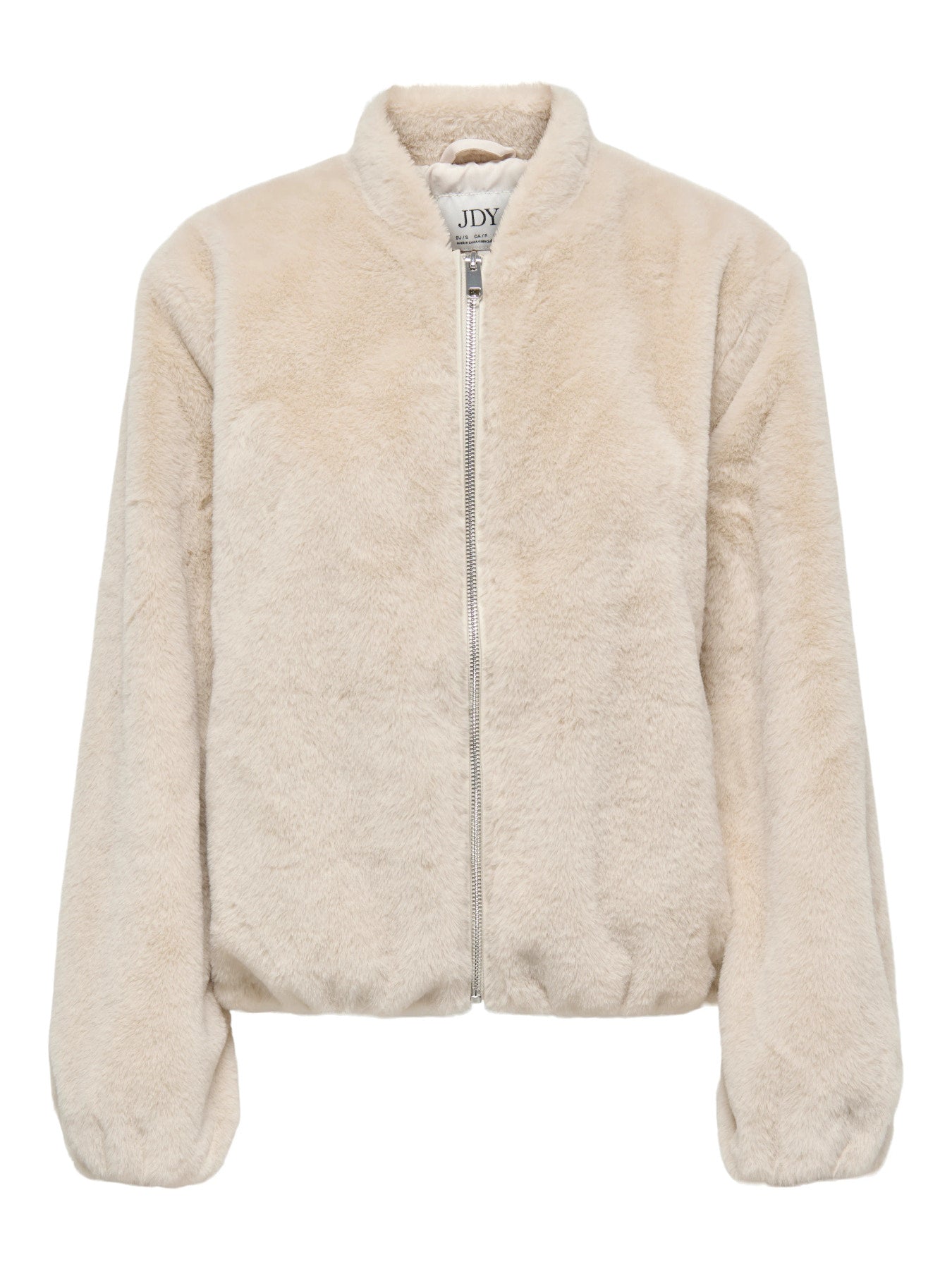 Macy faux fur balloon jacket