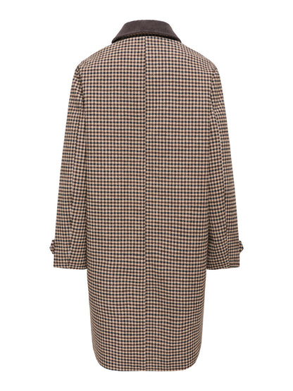 Valerie Check Coat