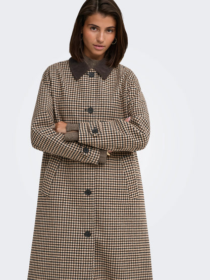 Valerie Check Coat