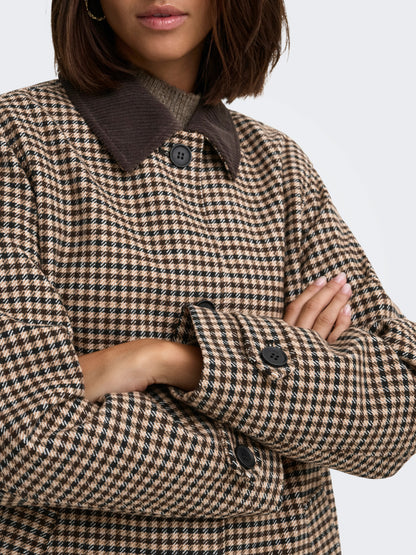 Valerie Check Coat