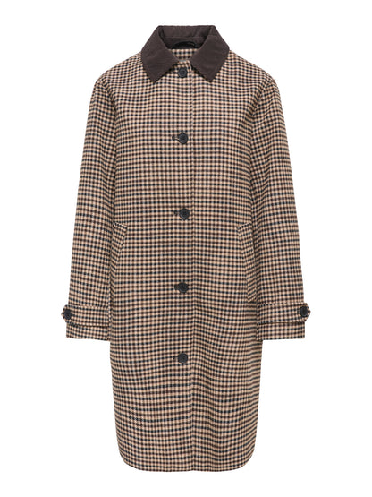 Valerie Check Coat