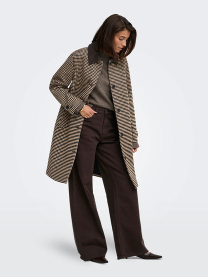Valerie Check Coat