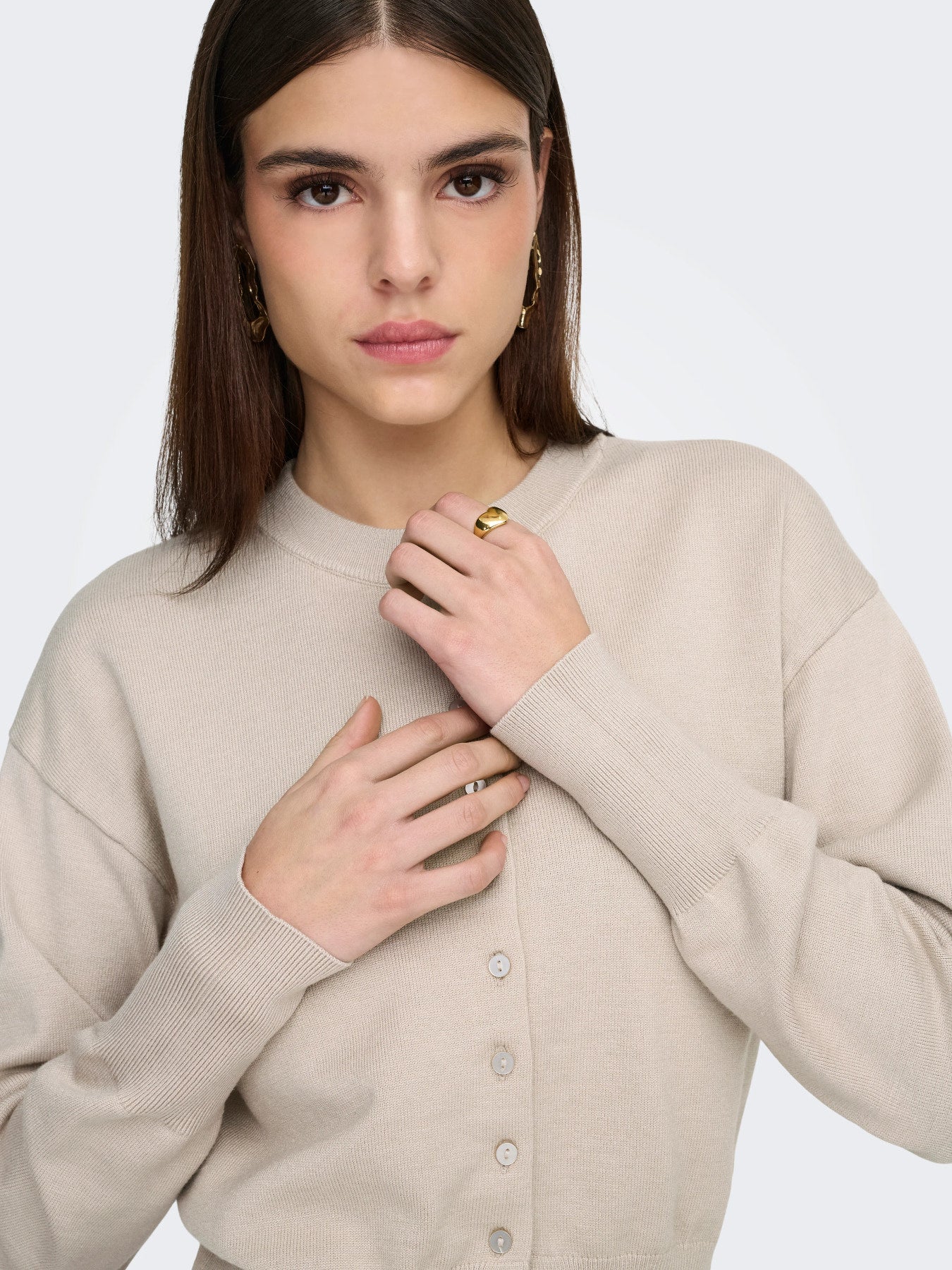 Mio Button Cardigan