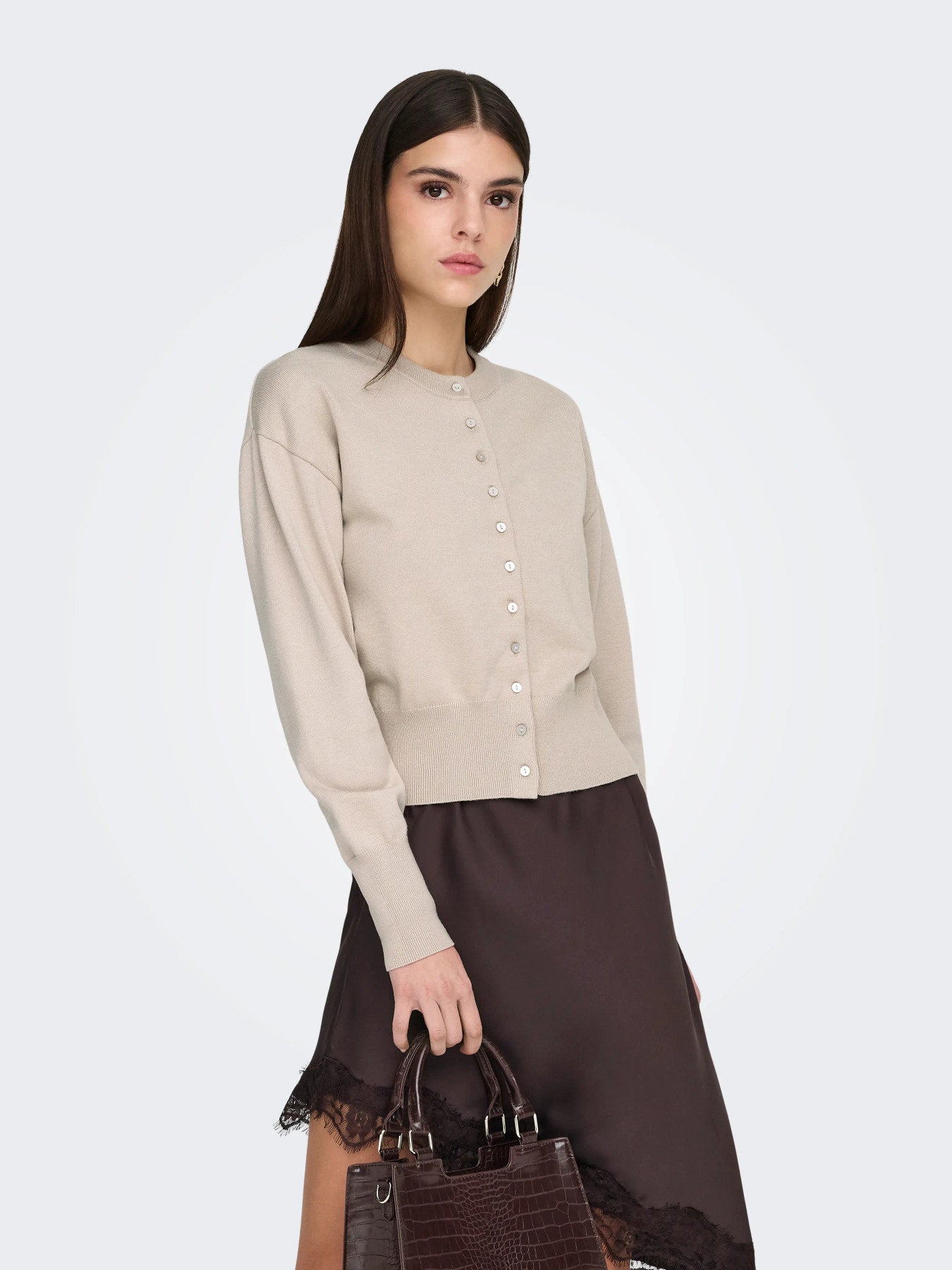 Mio Button Cardigan