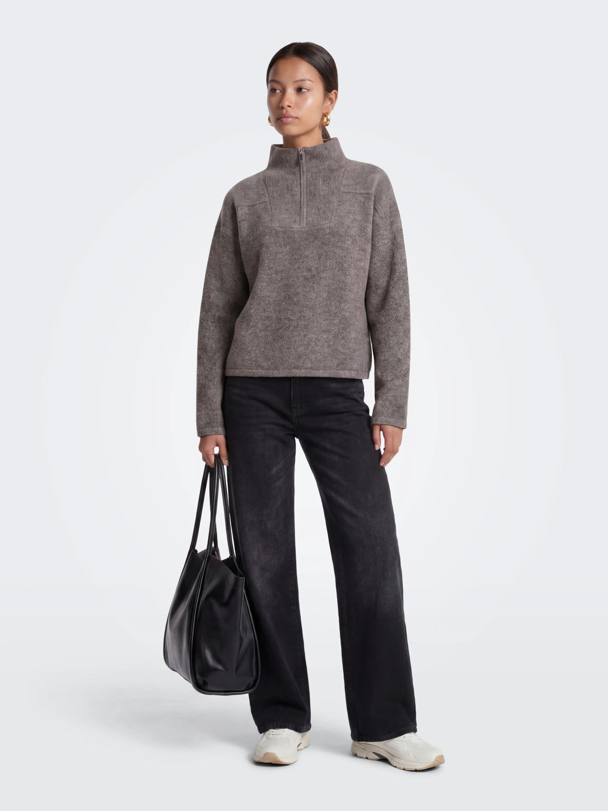 Clara Half Zip Knit