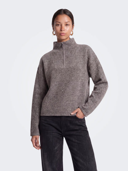 Clara Half Zip Knit
