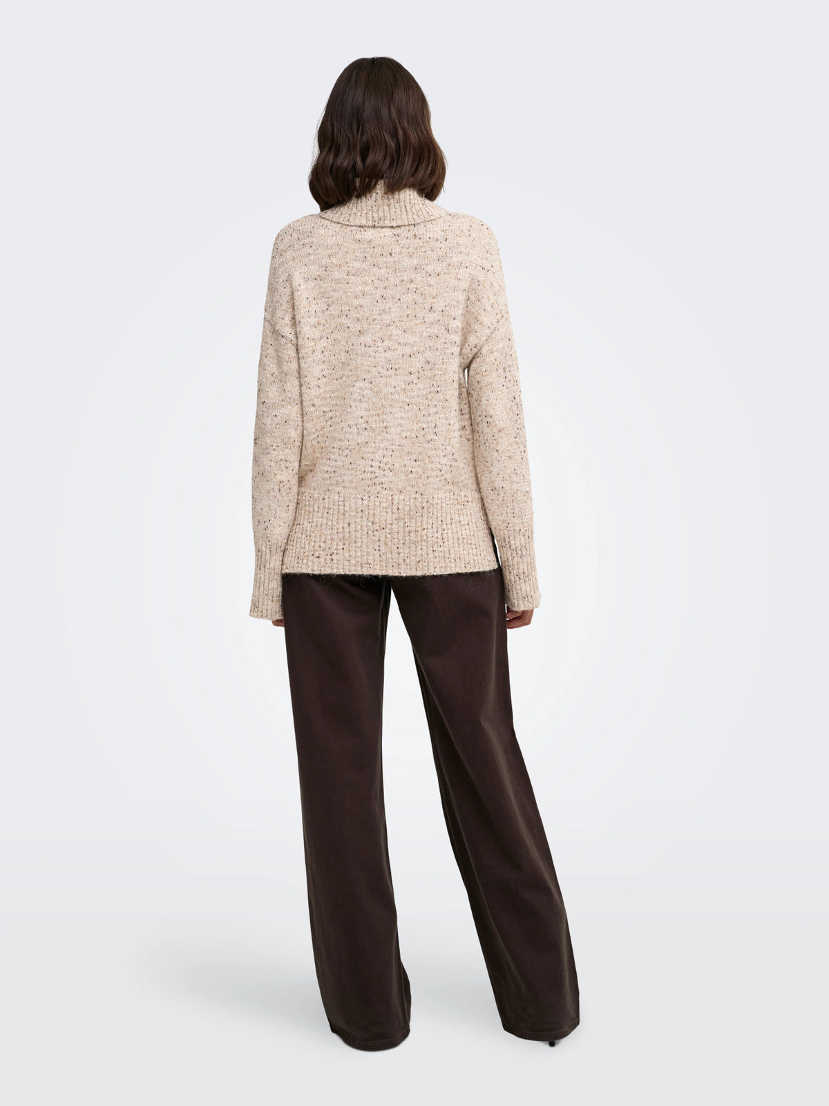 Sabine Long Sleeve Cowl Neck Pullover Knit