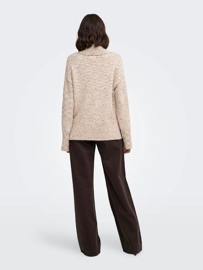 Sabine Long Sleeve Cowl Neck Pullover Knit