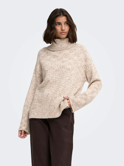 Sabine Long Sleeve Cowl Neck Pullover Knit