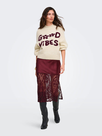 Kilian Vibes Long Sleeve Pullover Knit
