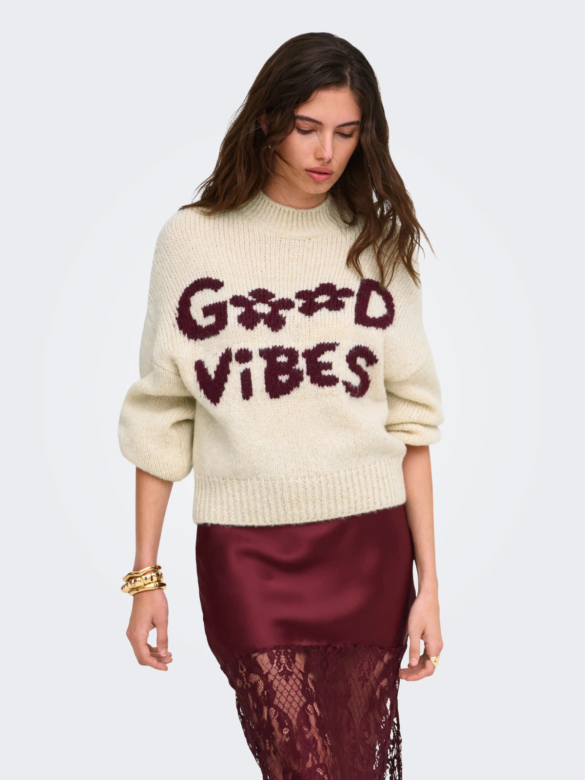 Kilian Vibes Long Sleeve Pullover Knit