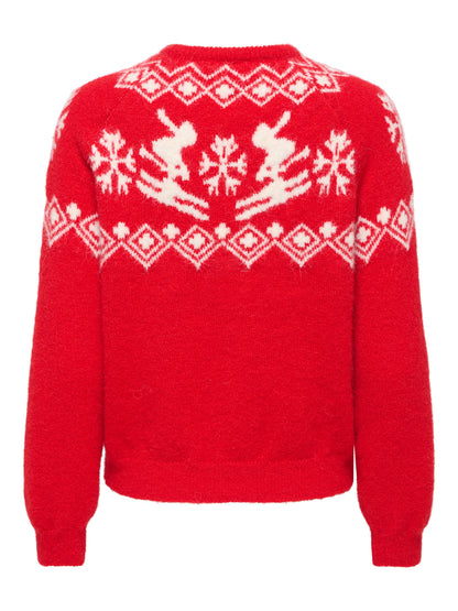 Xmas O-Neck Knit