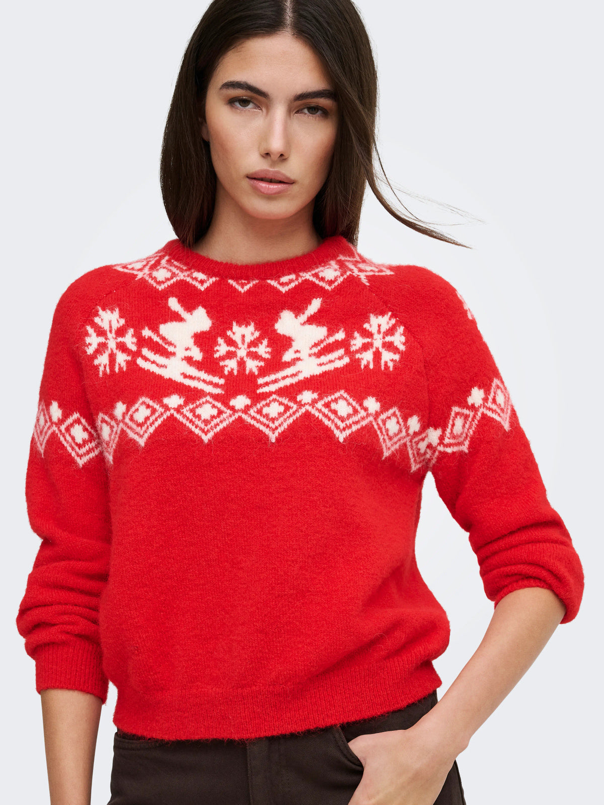 Xmas O-Neck Knit