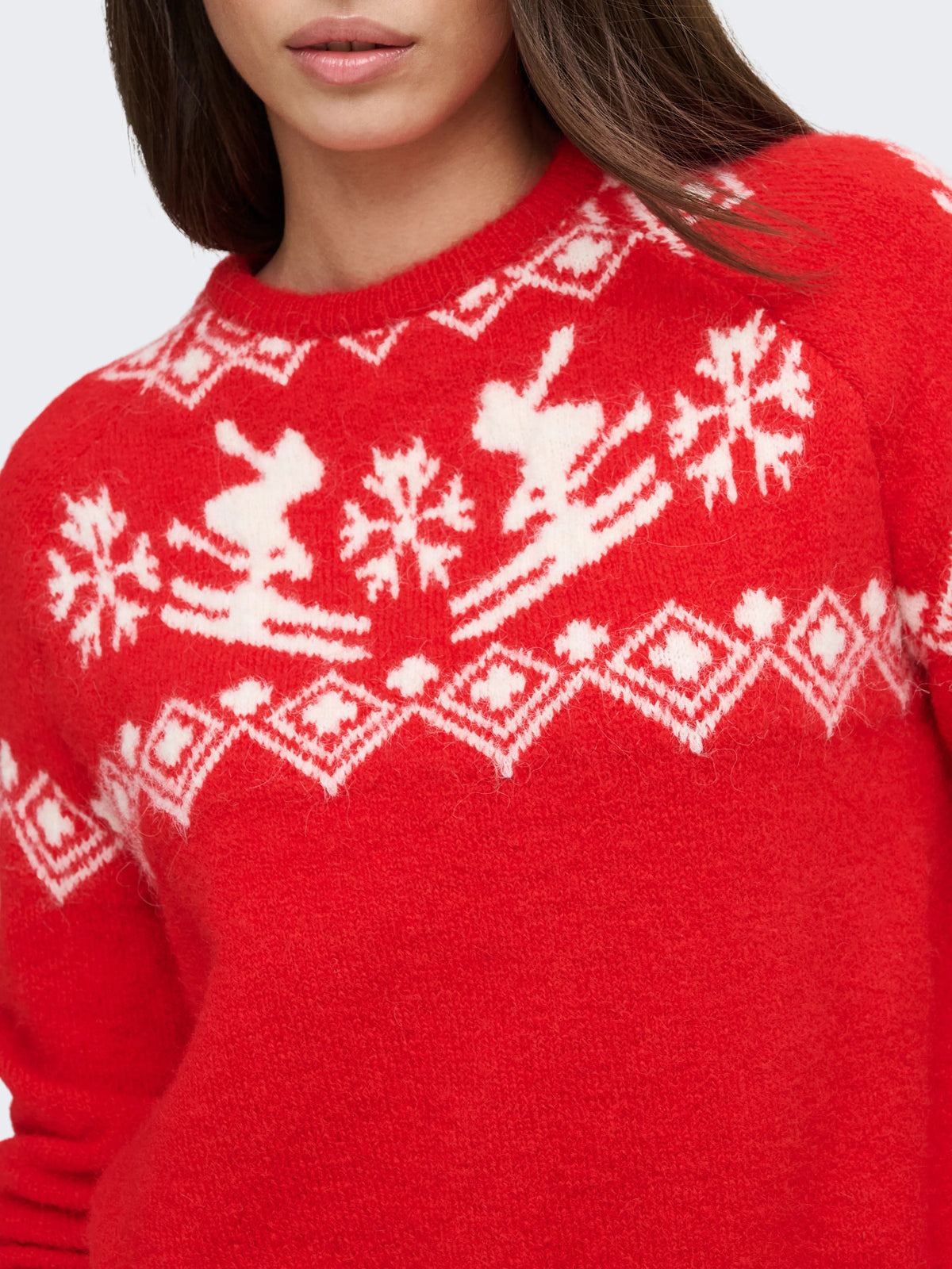 Xmas O-Neck Knit