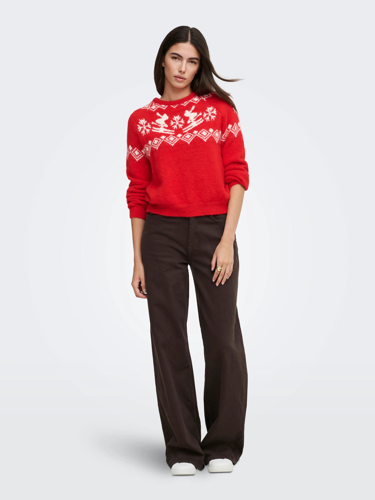 Xmas O-Neck Knit