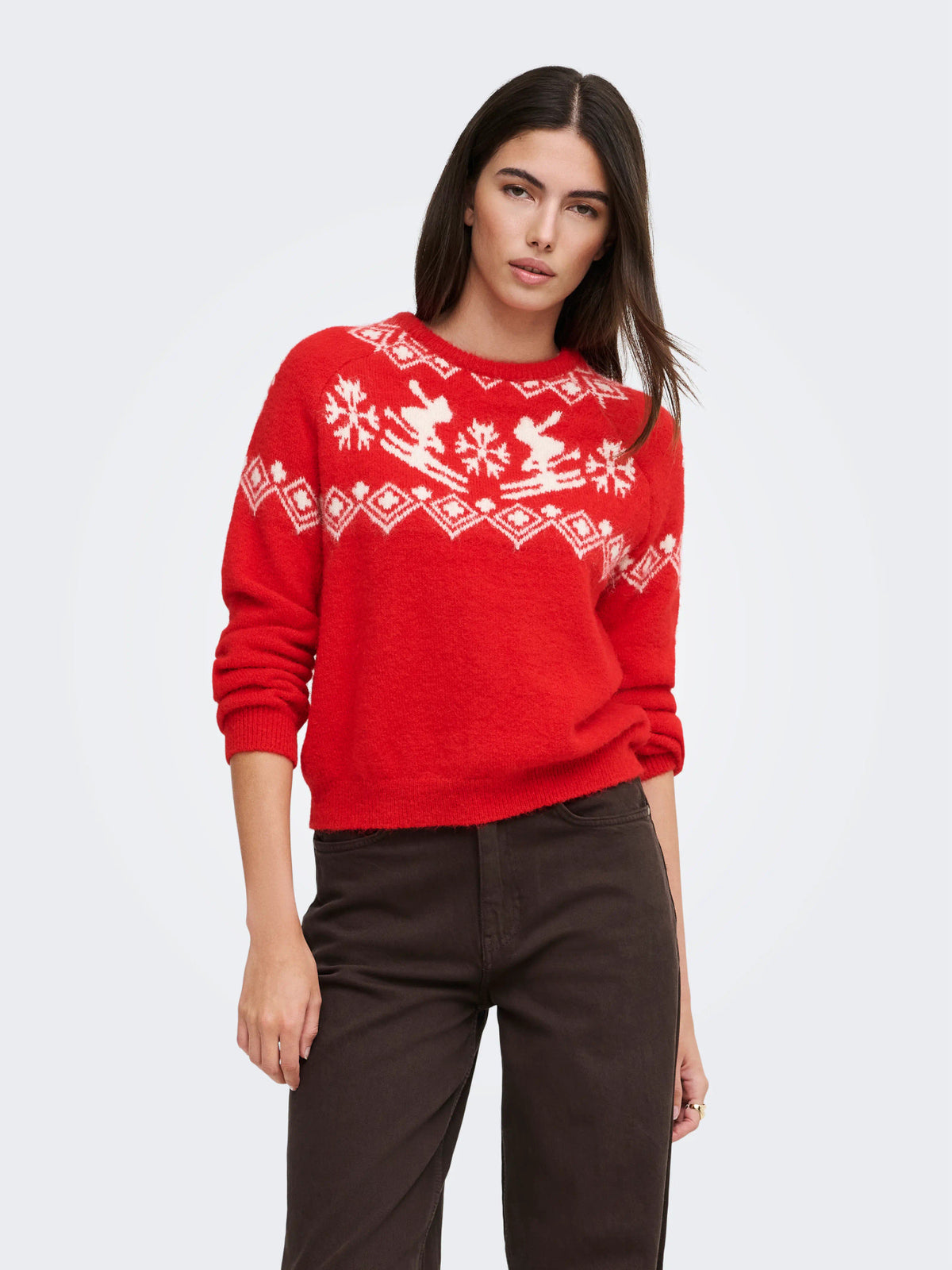 Xmas O-Neck Knit