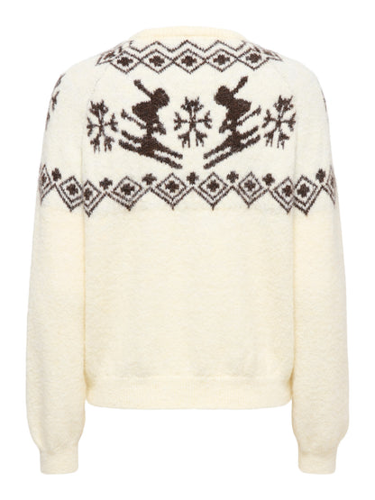 Xmas O-Neck Knit