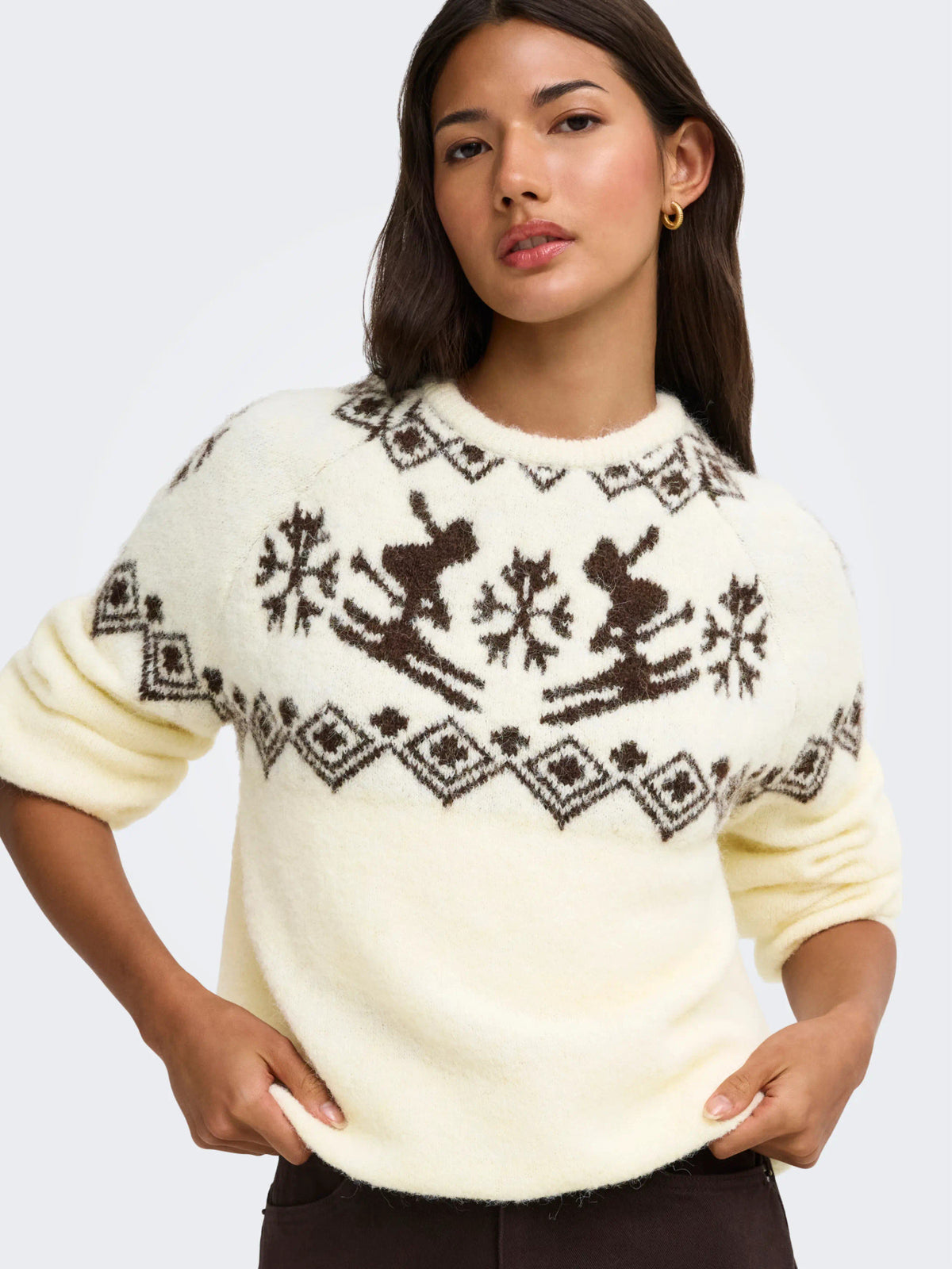 Xmas O-Neck Knit