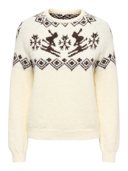 Xmas O-Neck Knit