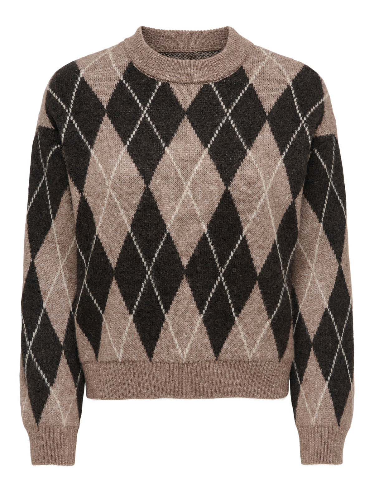 Bianka Argyle Pullover Knit