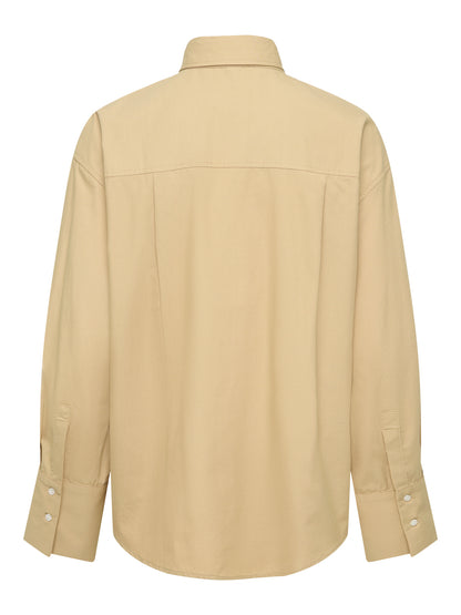 Camala Long Sleeve Tie Shirt