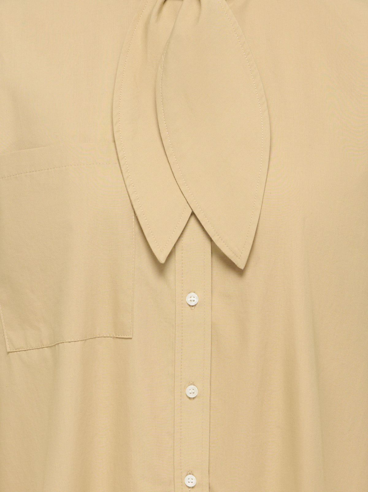 Camala Long Sleeve Tie Shirt