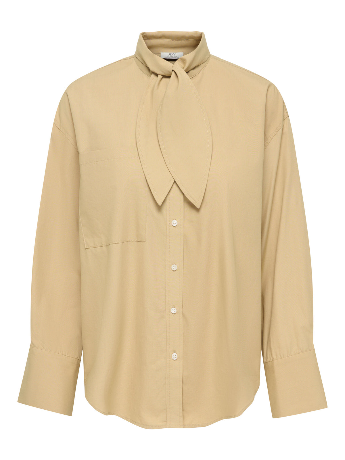 Camala Long Sleeve Tie Shirt