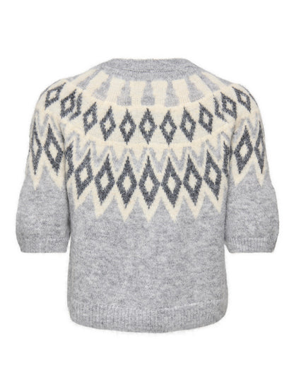 Reykja Fair Isle O-Neck Cardi