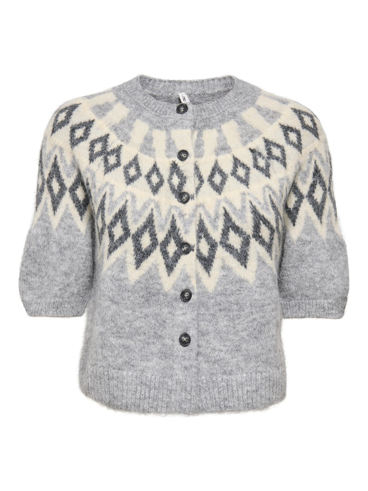 Reykja Fair Isle O-Neck Cardi