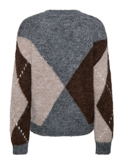 Zoey Argyle Pullover Knit