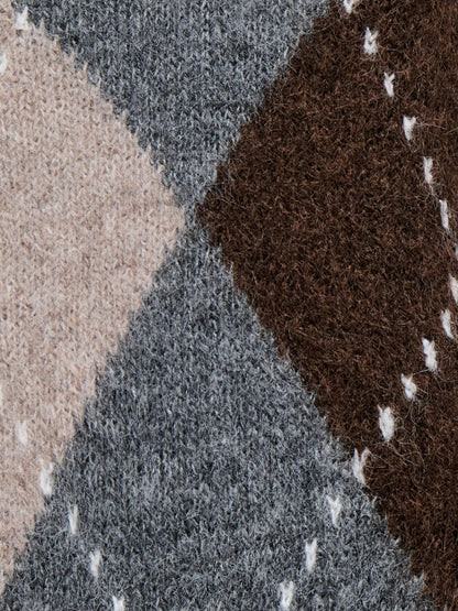 Zoey Argyle Pullover Knit