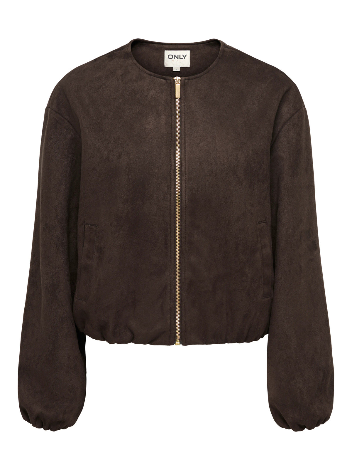 Stina Faux Suede Bomber