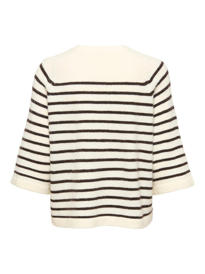 Simoni Stripe 3/4 Pullover