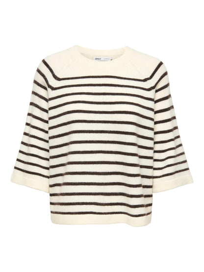 Simoni Stripe 3/4 Pullover