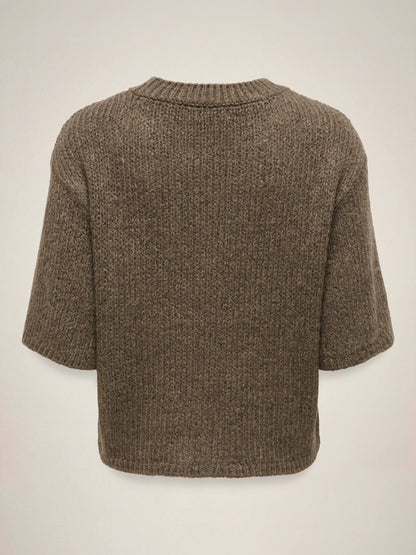 Dicte Short Sleeve Knit Pullover