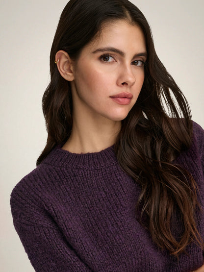 Dicte Short Sleeve Knit Pullover